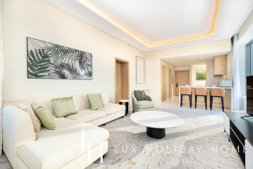 דובאי Lux Iconic Views At The Palm Tower Suite 2 מראה חיצוני תמונה